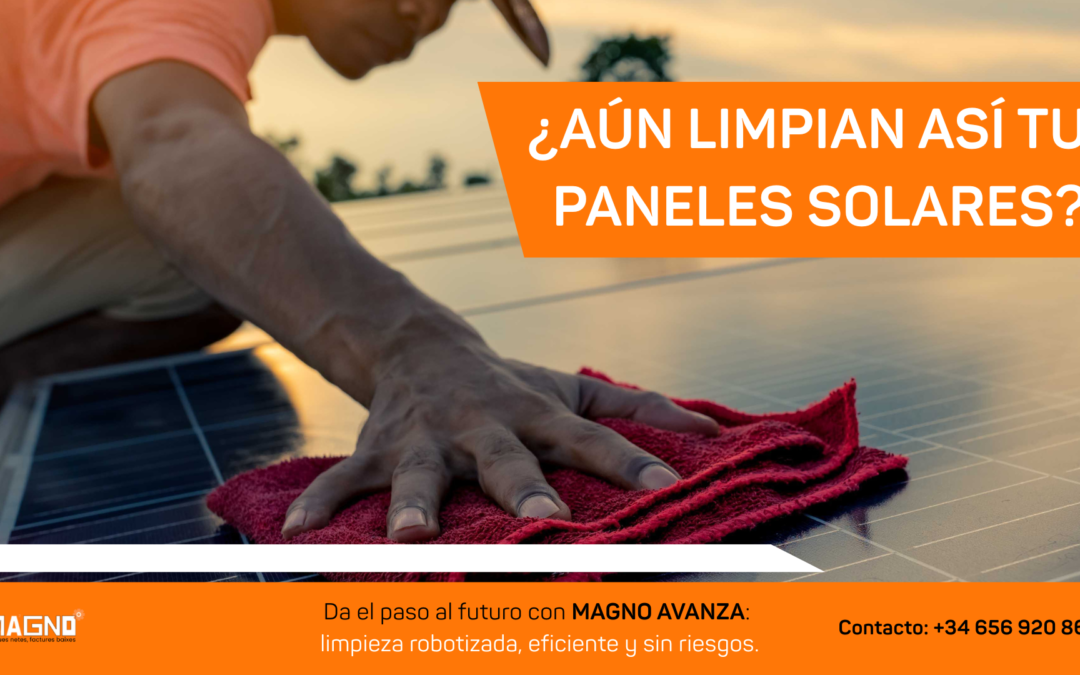 limpieza manual de placas solares vs limpieza robotizada