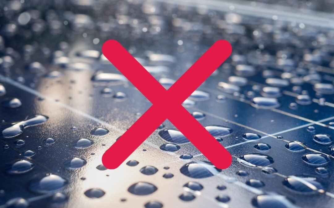Limpieza robotizada de paneles solares – la lluvia no limpia los paneles solares