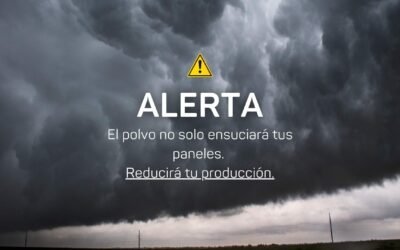 La borrasca Regina llega con calima… y eso no es buena noticia para tus paneles solares.🌧️❗